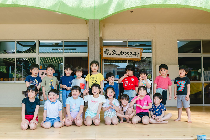 卒園を迎える子どもたちの様子