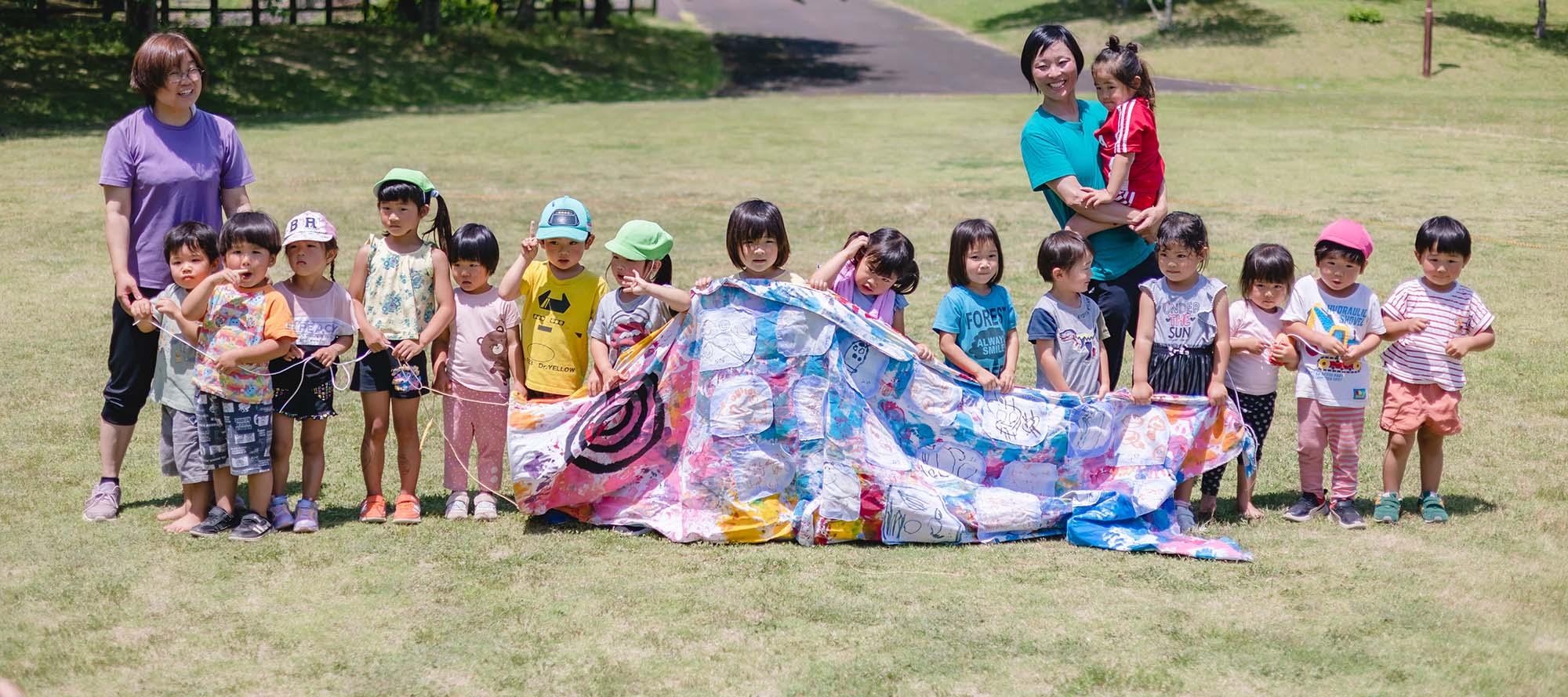わかくさ園の園庭の様子