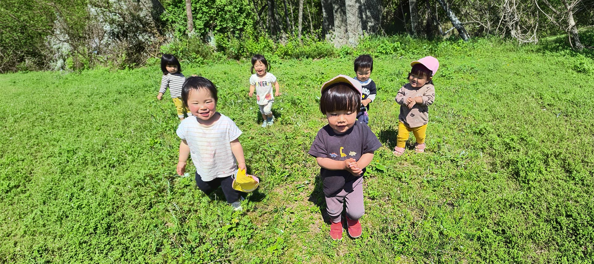 子ども達が遊ぶ様子